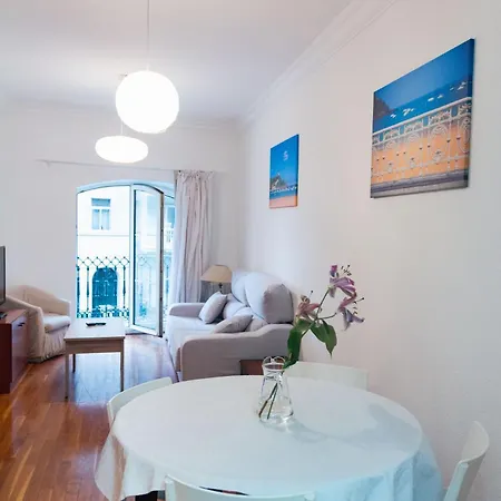 Agradable Con Balcon Frente A La Playa De La Concha - Marina 1 Appartamento San Sebastián