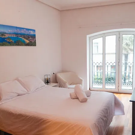 Agradable Con Balcon Frente A La Playa De La Concha - Marina 1 アパート *